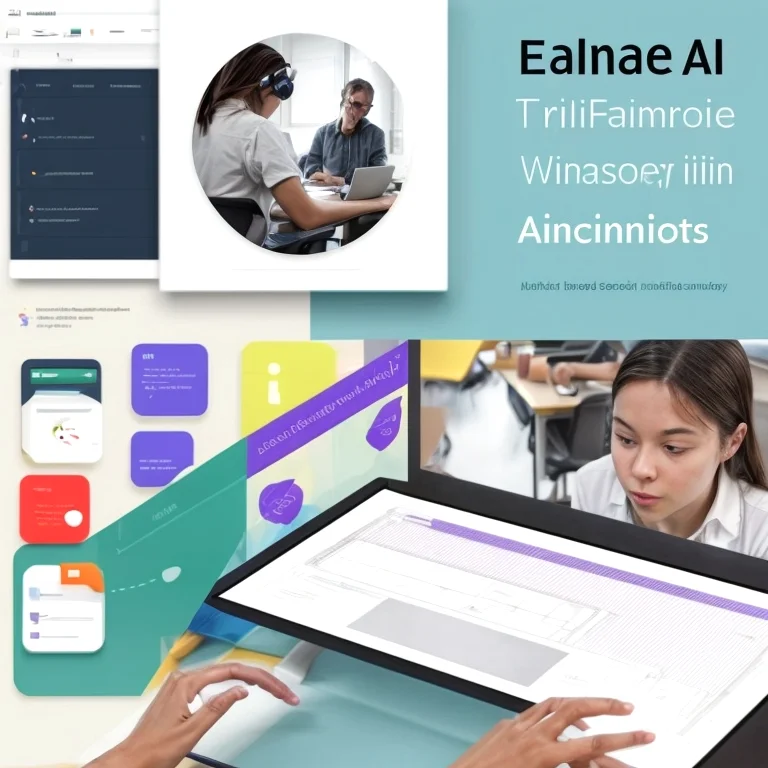 Étudiant travaillant sur un projet IA guidé avec un mentor